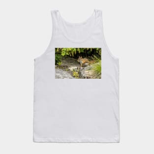 Red Squirrel Tank Top